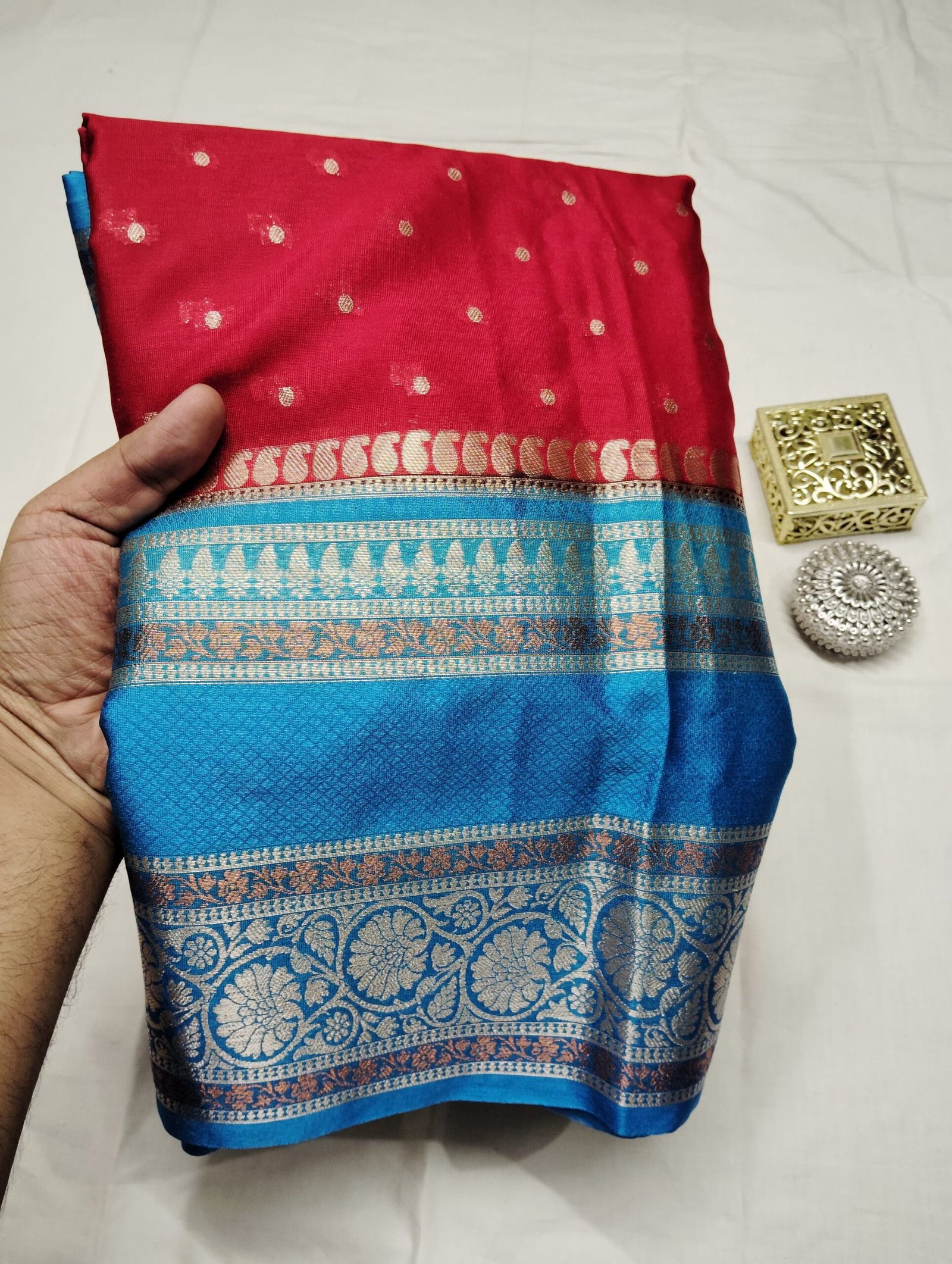 Banarasi Wam Silk Saree