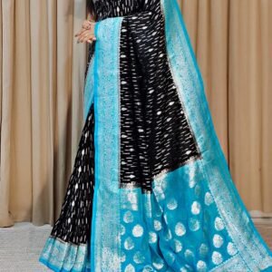Banarasi Katan Georget Saree