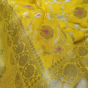Banarasi Semi georget saree
